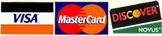 Credit and Debit Cards Accepted